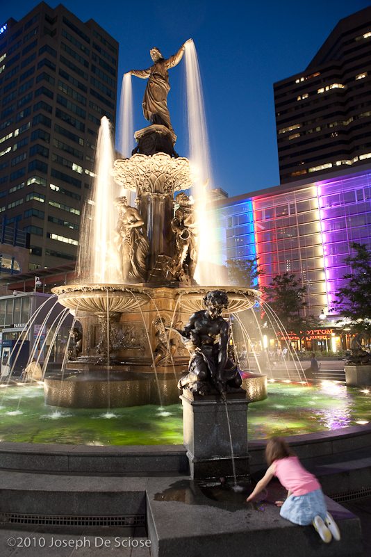 Fountain Square, Cincinnati, Ohio, Tyler Davidson Fountain, The Genius of Water